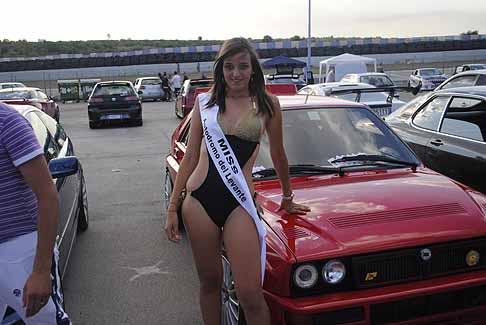 Autodromo di Binetto - Una delle vincitrici della fascia Miss Autodromo